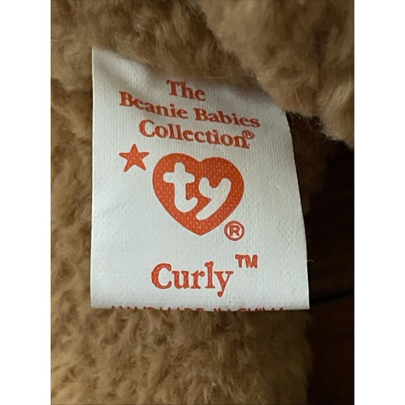 TY Lot of 5 1996-2004 Retired Bear Beanie Babies Princess Dear Curly - Picture 10 of 15